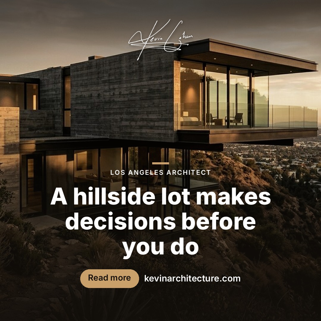 Designing for the Los Angeles hillside — essay by Kevin Cohen